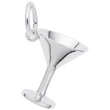 Silver MARTINI GLASS CHARM