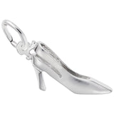 Silver SLING BACK HEELS CHARM