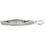 Silver CANOE CHARM