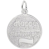 Silver ANNIVERSARY CHARM