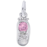 Silver 10 BABYSHOE-OCT CHARM