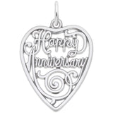 Silver ANNIVERSARY CHARM
