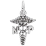 Silver NURSE PRACTITIONER CHARM