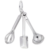 Silver COOKING UTENSILS CHARM
