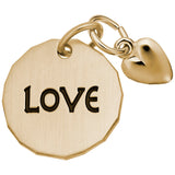 LOVE TAG W/HEART