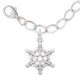 SILVER SNOWFLAKE BRACELET SET