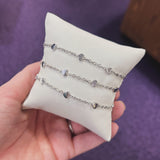 Sterling Silver Heart Bracelet