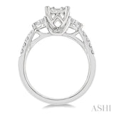 Fusion Diamond Engagement Ring
